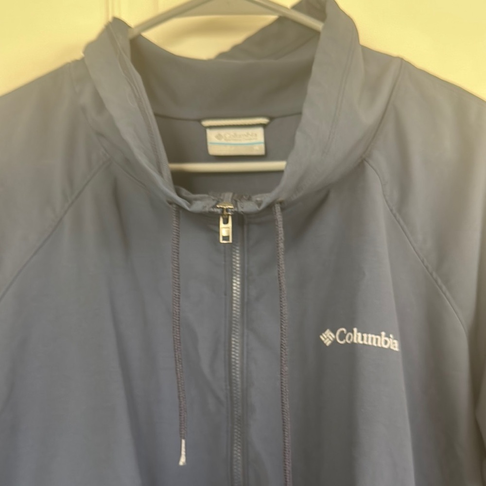 Columbia Blue Sportswear Jacket / H5 - Picture 4 of 5